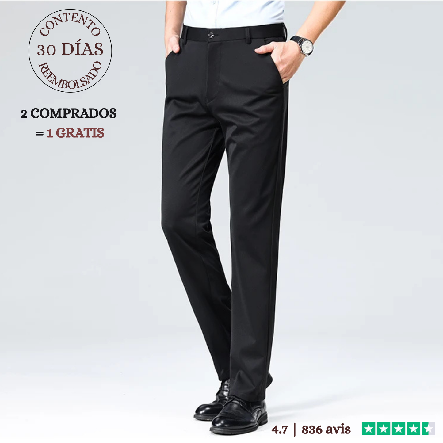 Los pantalones cómodos y elásticos - SMARTFIT
