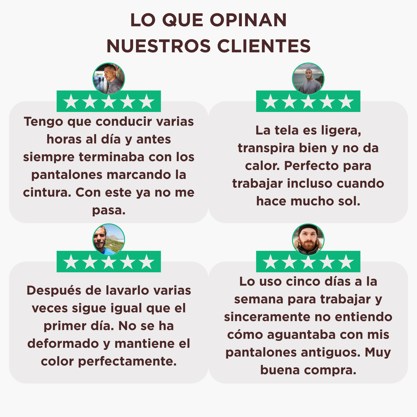 Los pantalones cómodos y elásticos - SMARTFIT